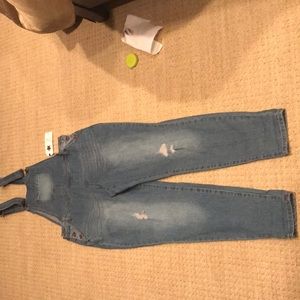 Skinny Leg Overalls NWT